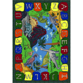 Educational We Dig Dinosaurs Kids Rug