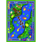 Educational "You Can Find" Kids Rug