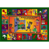 Educational Read and Rhyme Kids Rug