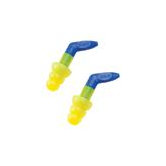 Use E-AR&reg; UltraFit 27 Triple Flange Polymer Uncorded Earplugs With Pistol-Grip Handle (1 Pair Per Poly Bag, 100 Pair Per Box)