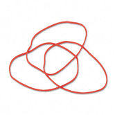 Latex-Free Orange Rubber Bands, Size 19, 3-1/2 X 1/16, 1750/Box