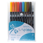 Dual Brush Groovy Pen (Set of 10)