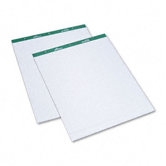 Envirotec Flip Chart Pads, Quadrille Rule, 27 X 34, We, 2 50-Sheet Pads/Pack