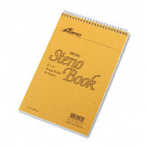 Spiral Steno Book, Gregg Rule, 6 X 9, 70 Sheets