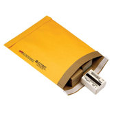 Padded Mailers, Peel and Seal, 7-1/2"x12", 25/CT, Kraft