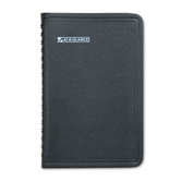 QuickNotes Weekly/Monthly Appointment Book, 3-3/4 x 6, Black, 2013