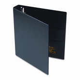 Heavy-Duty Vinyl Ezd Ring Reference Binder, 1" Capacity