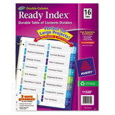 Ready Index Two-Column Table of Contents Divider (16 Tabs)