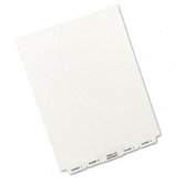 Avery-Style Legal Bottom Tab Divider