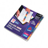 Ready Index Easy Edit Contents Dividers (6 Sets)
