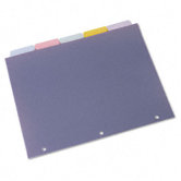 Index Maker Divider, Multicolor Five-Tab, Letter, Five Sets per Pack