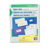 Pres-A-Ply Copier Labels, 3300/Box