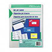 Pres-A-Ply 6-Up Inkjet Address Labels, 600/Box