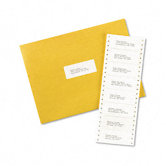 Dot Matrix Printer 1 Across Address Labels3.5" Wide, 5000/Box