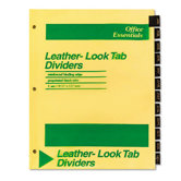 Office Essentials Printed Tab Index Divider Set, 12-Tab, Months (Set of 12)
