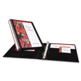 3-Ring View Binder, 1" Capacity, 11"x8-1/2", Various Colors