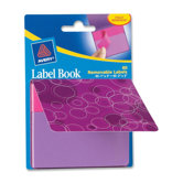 Label Book, Circles, 80/PK, PE 1"X3", NEMA/ 2"X3" NEPE