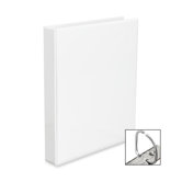 EZD Nonstick View Binder, 1" Capacity, 8-1/2"x11", White