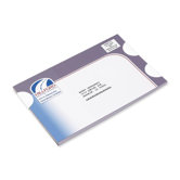 Bookletsteals, 1-1/2" Dia, 4"x6", 240 per Pack, White