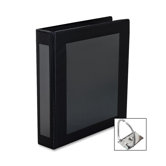 Framed Presentation EZD Locking View Binder, 1-1/2in Capacity, Black
