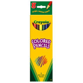 Colored Pencils-8 Ct Assorted