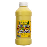 Washable Finger Paint 16oz Black