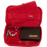 Leather Jewelry Travel Case