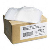 Write-On Recloseable Small Parts Bags, Poly, 5 X 8 (1000/Carton)