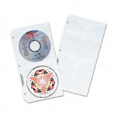 Standard Deluxe Cd Ring Binder Storage Pages (10/Pack)