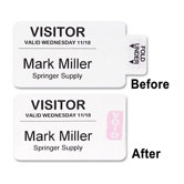 Visitor Badges (Set of 12)