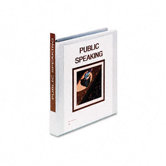 Vinyl Clearvue Xtravalue D-Ring Presentation Binder, 1in Capacity