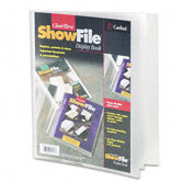 Clearthru Showfile Presentation Book, 12 Letter-Size Sleeves