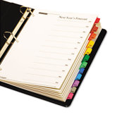 Traditional Onestep Index System12 Tab, Jan-Dec, Letter (Set of 12)