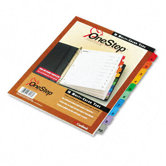 Traditional Onestep Index System, 10-Tab, 1-10, Letter (Set of 10)