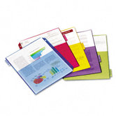 Poly 2-Pocket Index Dividers, 5-Tabs/Set, 4 Sets/Pack