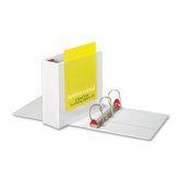 Antimicrobial Binder, Slant-D Ring, 11"x8-1/2",Cap 4", WE