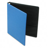 EasyOpen Locking Round Ring Binder, 8-1/2 x 11, 1in Capacity, Medium Blue