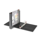 Clearvue Xtralife Slant-D Presentation Binder, 2in Capacity, Black