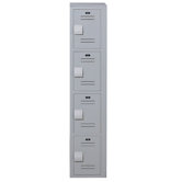 Plastic Locker - 4 Tier - 1 Section