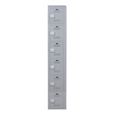Plastic Locker - 6 Tier - 1 Section