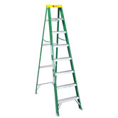 Louisville #592 Eight-Foot Folding Fiberglass Step Ladder