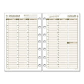 Weekly Planning Page Refill, 5-1/2"x8-1/2, 7-Ring, WhiteCM, 2013