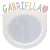 Personalized Wall Mirror - Pastel