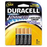 Ultra Alkaline Batteries, AAA, 4/pack