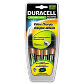 Value Charger, 4 Rechargeable AA NiMH Batteries
