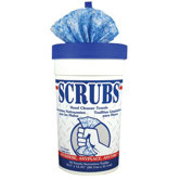 SCRUBS&reg; Hand Cleaner Towels - scrubs hand cleaner 30towels per pal