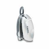 Platinum Mini StandUP Stapler, 12 Sheet Capacity, Silver