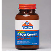 Elmers Rubber Cement 4 Oz