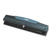 3-Hole Punch, Comfort Grip, 8 Sheet Capacity of 20 lb., Assorted