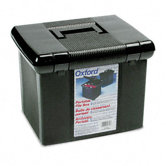 Portafile File Storage Box, Letter, Plastic, 11 X 14 X 11-1/8